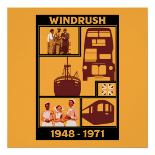 Pôster Geração Windrush História Britânica