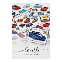 PÔSTER GERAÇÕES DE ARTE AUTOMÓVEL