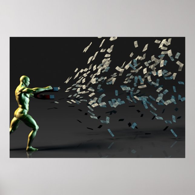 Pôster Gerenciamento de Riqueza e Planejamento Financeiro (Frente)