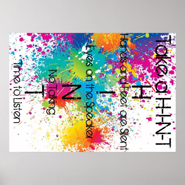 Poster Gerenciamento de sala de aula (Frente)