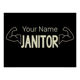 Pôster Gerente De Design De Vigilância Ou De Cuidados