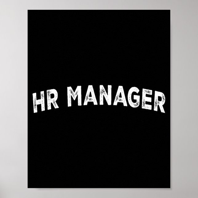 Poster Gerente de RH (Frente)