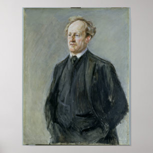 Pôster Gerhart Hauptmann, 1912