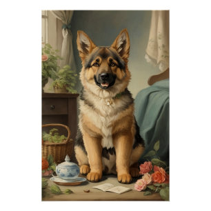 Pôster German shepherd
