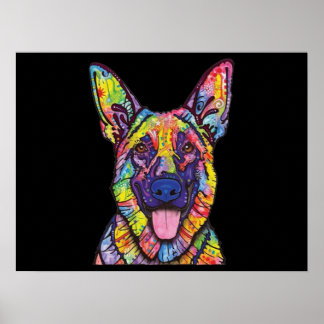 Poster German shepherd