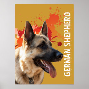Pôster German shepherd