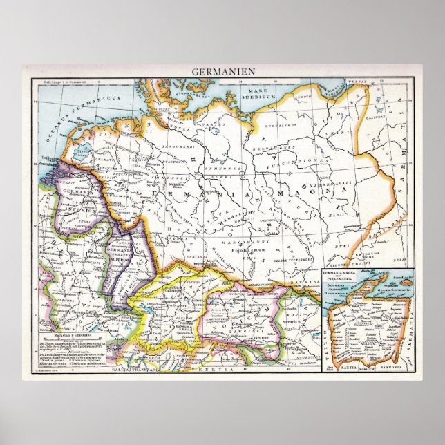 Pôster Germânia romana (Frente)