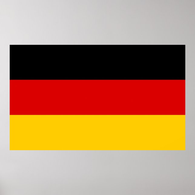 Pôster Germany flag quality (Frente)