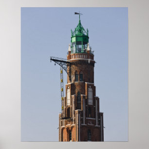 Pôster Germany, State of Bremen, Bremerhaven. Harbor
