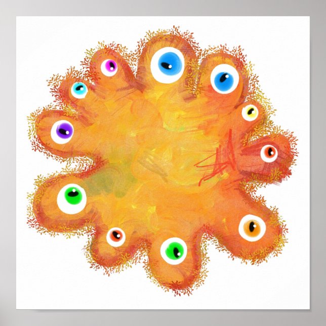 Pôster Germe Pintado (Frente)