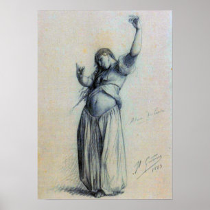Poster Gérôme - Almee Do Cairo 1863