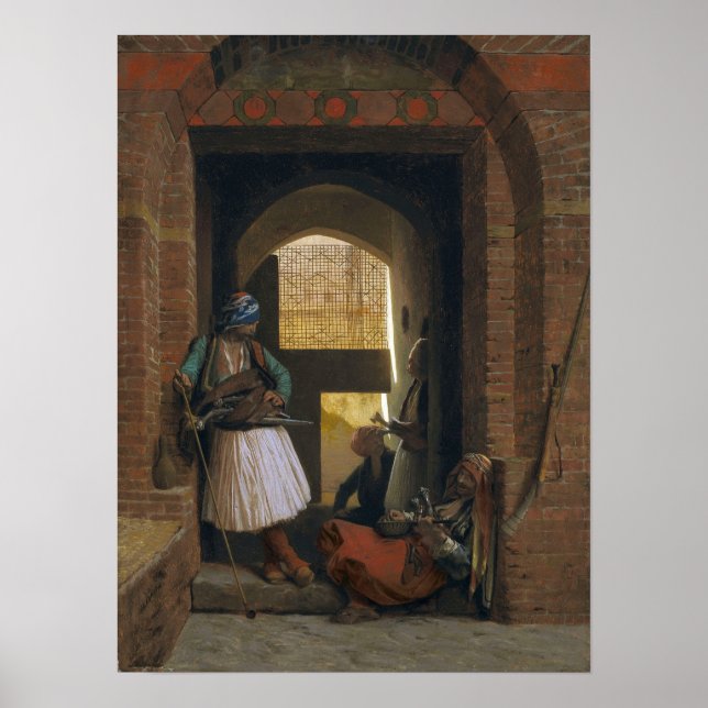 Poster Gérôme - Darnautes Guarda Corps No Cairo (Frente)