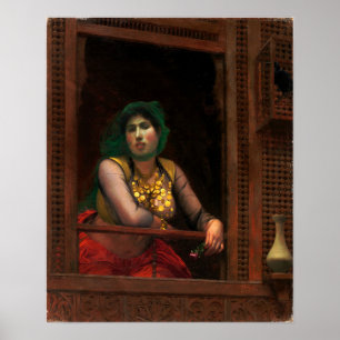 Poster Gérôme - Mulher Em Uma Varanda