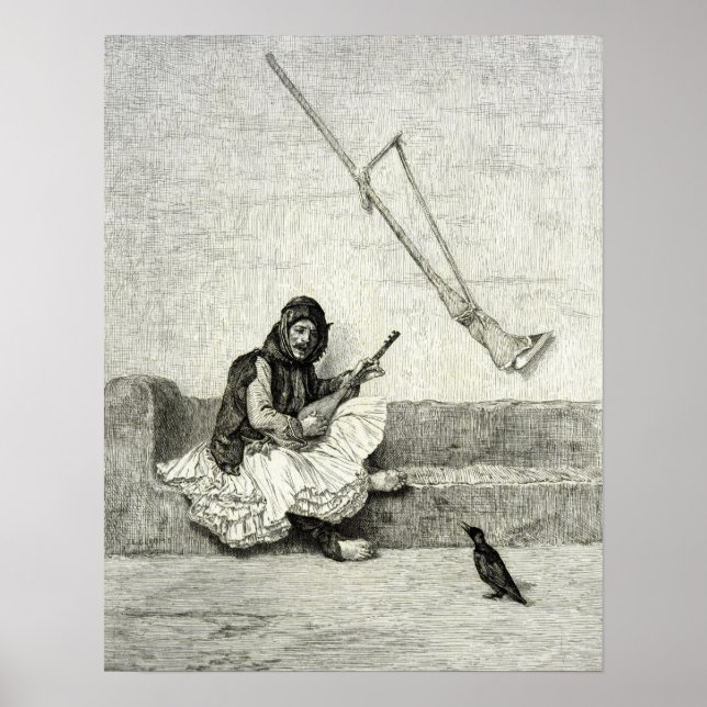 Poster Gérôme - Músico (Frente)