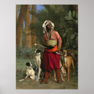 Poster Gérôme - O Negro Mestre Dos Cães