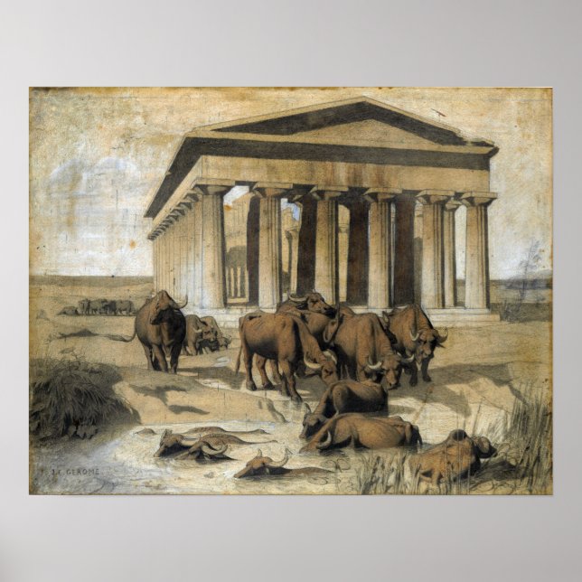 Poster Gérôme - Pasture (Frente)