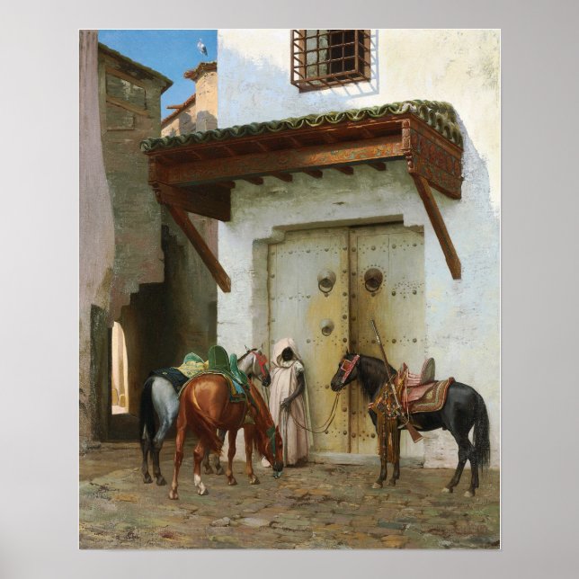 Poster Gérôme - The Halt 1875 (Frente)