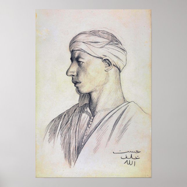 Poster Gérôme - Um Fellah Egípcio (Frente)