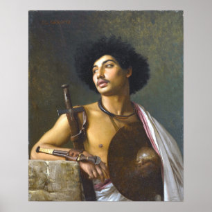Poster Gérôme - Um Guerreiro Bischari