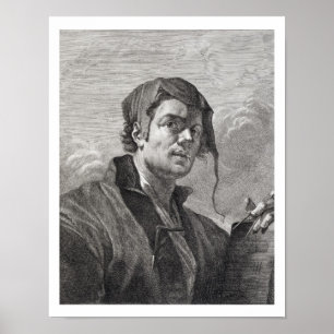 Poster Gerrit camionete Honthorst (1590-1656), gravado