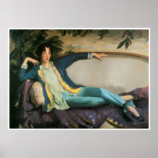 Pôster Gertrude Vanderbilt Whitney, Robert Henri (Frente)