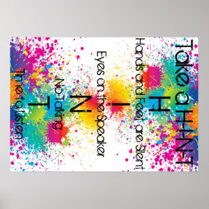 Pôster Gestão da sala de aula