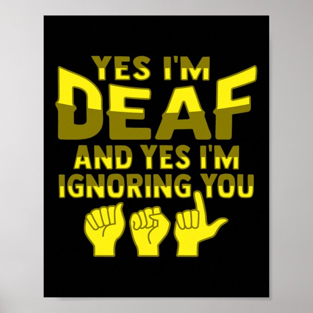 Poster Gesto de Mão Sensível Perda de Audiência Sensível  (Frente)