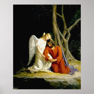 Poster Gethsemane por Carl Heinrich Bloch 1805