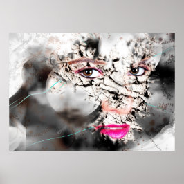 PÔSTER GETTING THROUGH CREATIVE ART