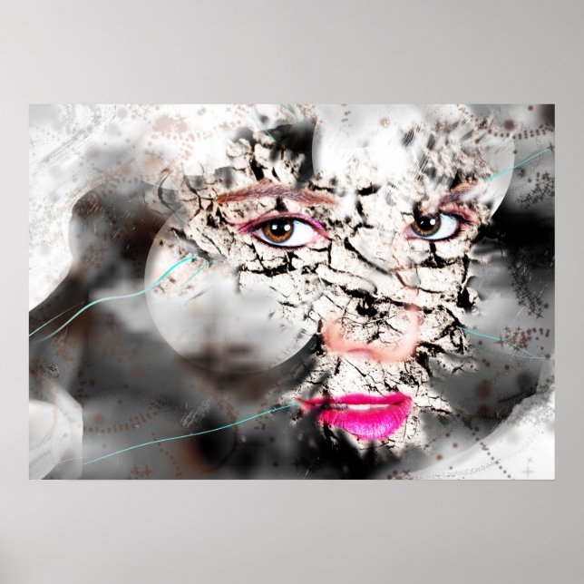 PÔSTER GETTING THROUGH CREATIVE ART (Frente)