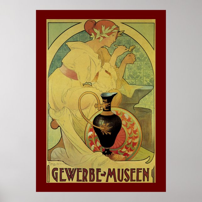 Poster Gewerbe Musee (Frente)