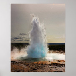 Poster Geyser Islândia Photo