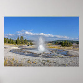 Poster Geyser Sawmill, Parque Nacional de Yellowstone