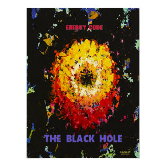 Pôster GGAST - O Buraco Negro - 20"x 26,67" Poster Brilha