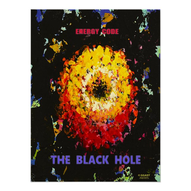 Pôster GGAST - The Black Hole - 20"x 26,67" Glossy Poster (Frente)