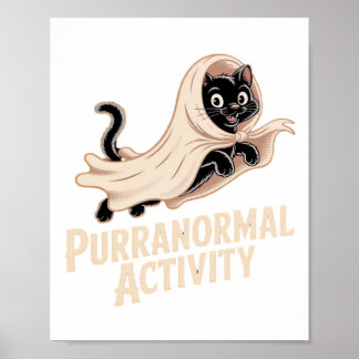 Poster Ghost Cat Classic T-Shirt