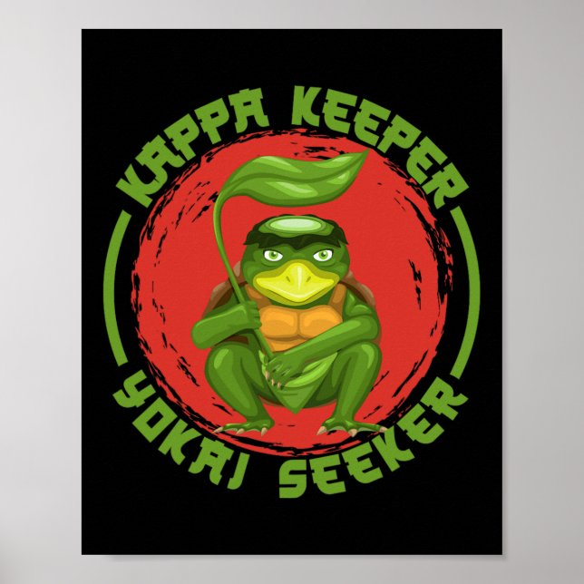 Poster Ghost Demon Kappa Keeper Busker Monster (Frente)