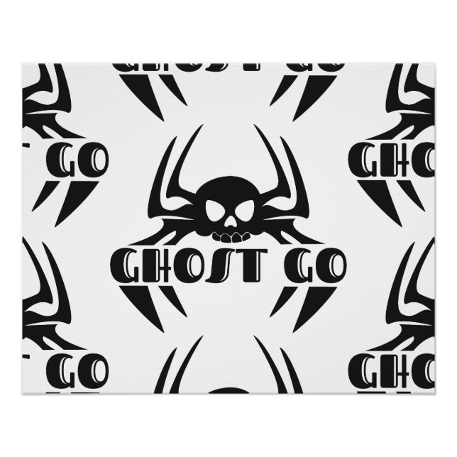 Pôster Ghost Go Spooky Season (Frente)