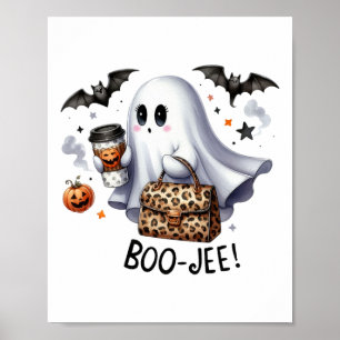 Poster Ghost Halloween Spooky Boo Autumn Ghost
