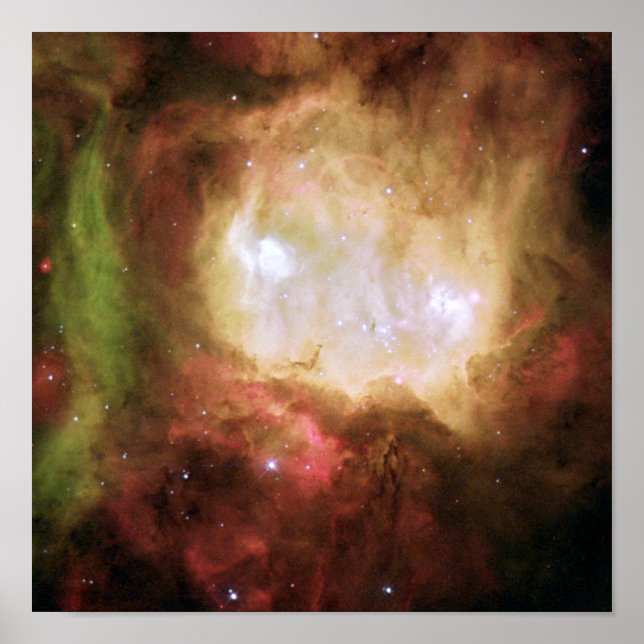Poster Ghost Head Nebula Space NASA (Frente)