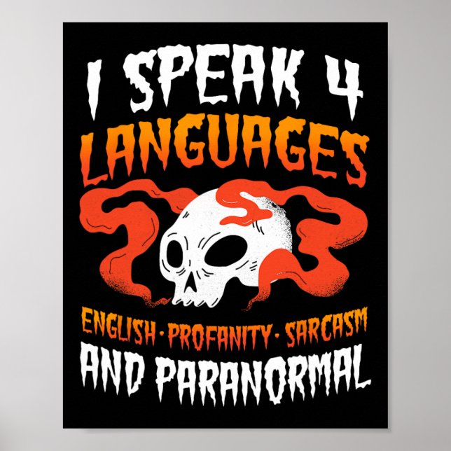 Poster Ghost Hunter Paranormal Caça Evp Spirit Hunt Ha (Frente)