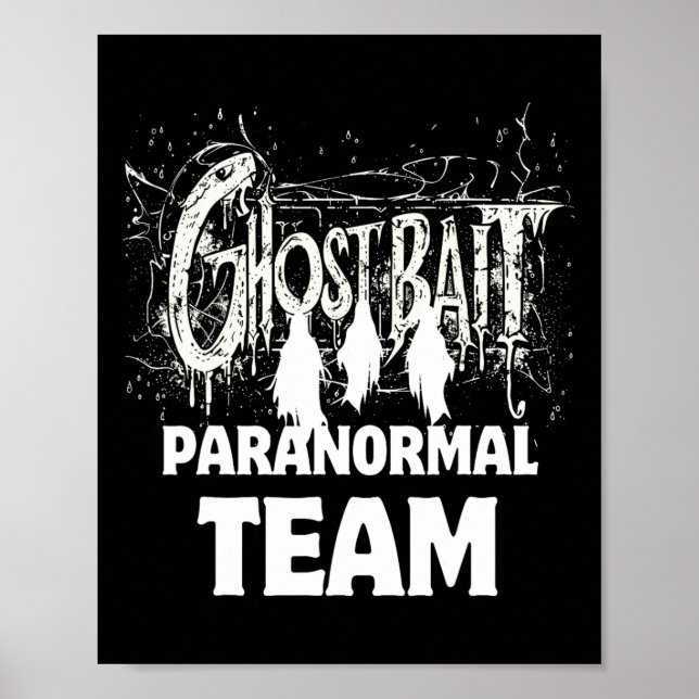 Poster Ghost It Ghost Hunter Paranormal Hauned House (Frente)