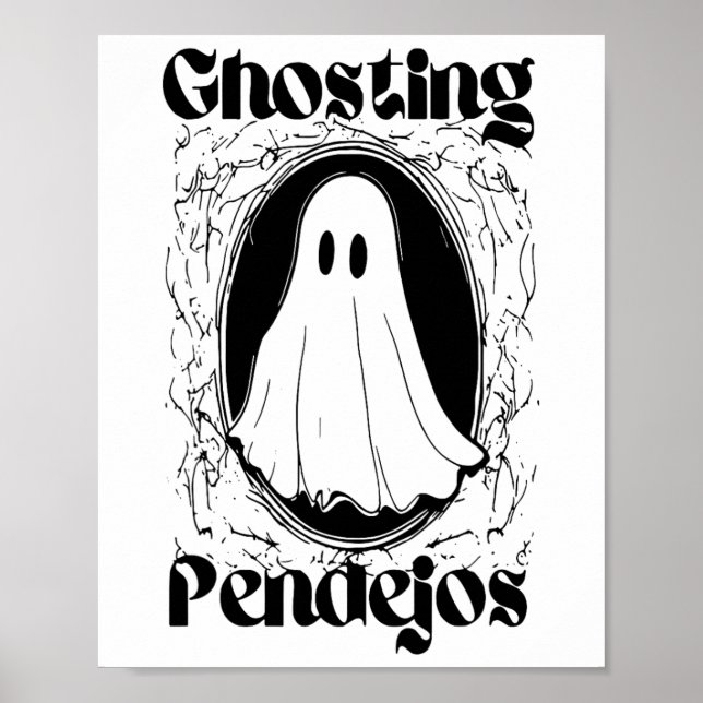 Poster Ghost Pendejos (Frente)