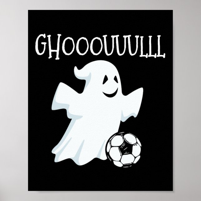 Poster Ghost Soccer Halloween (Frente)