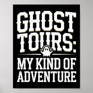 Poster Ghost Tour Paranormal Investigation Spooky Adventu