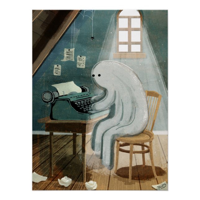 Pôster Ghost Writer (Frente)