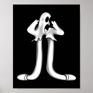 Poster Ghost X Koko O Gótico Assustador do Palhaço