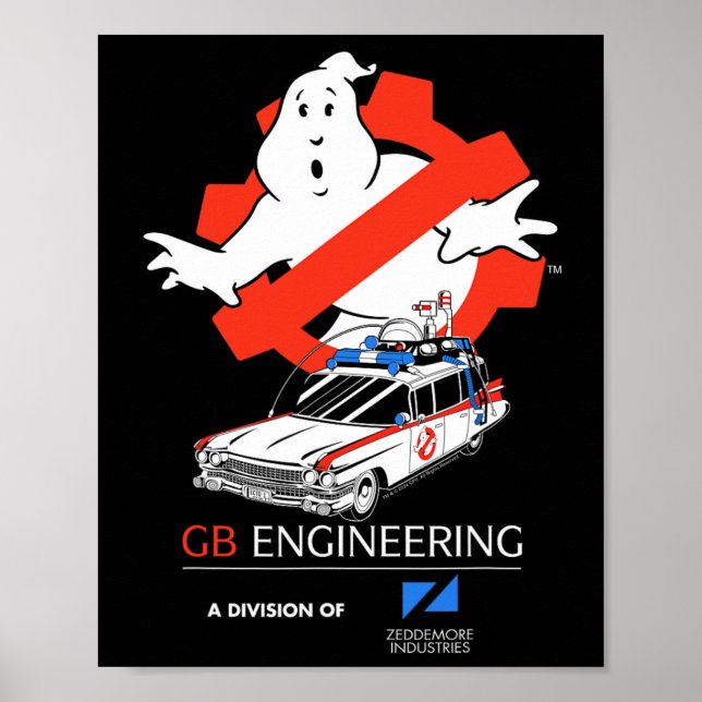 Poster Ghostbusters Frozen Empire Engineering Gear No Gho (Frente)