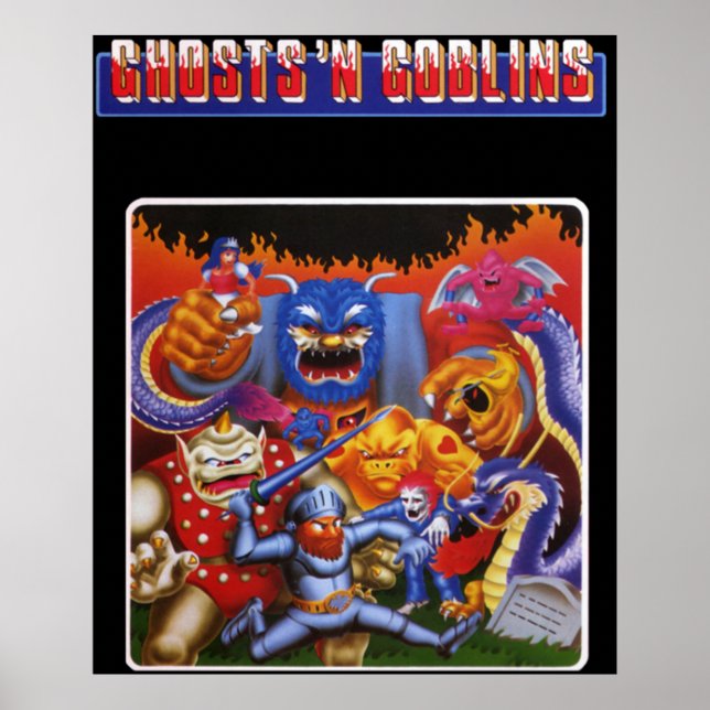 Poster Ghosts n Goblins (Frente)