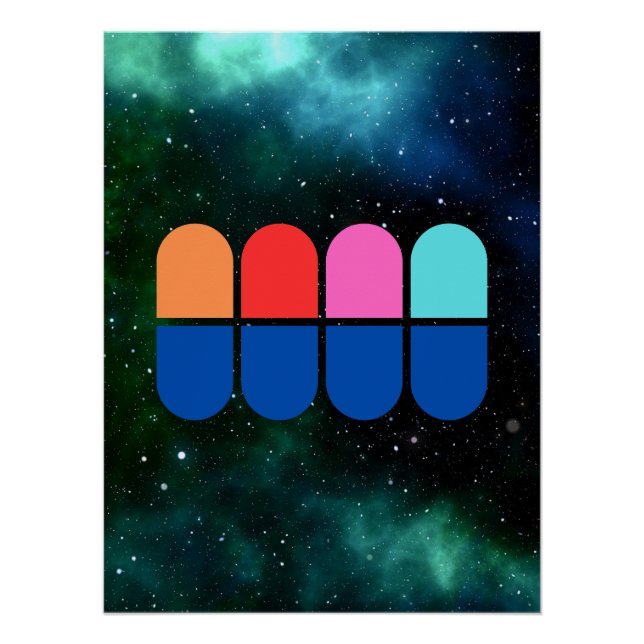 Pôster Ghosts of the Cosmos - colourful (Frente)